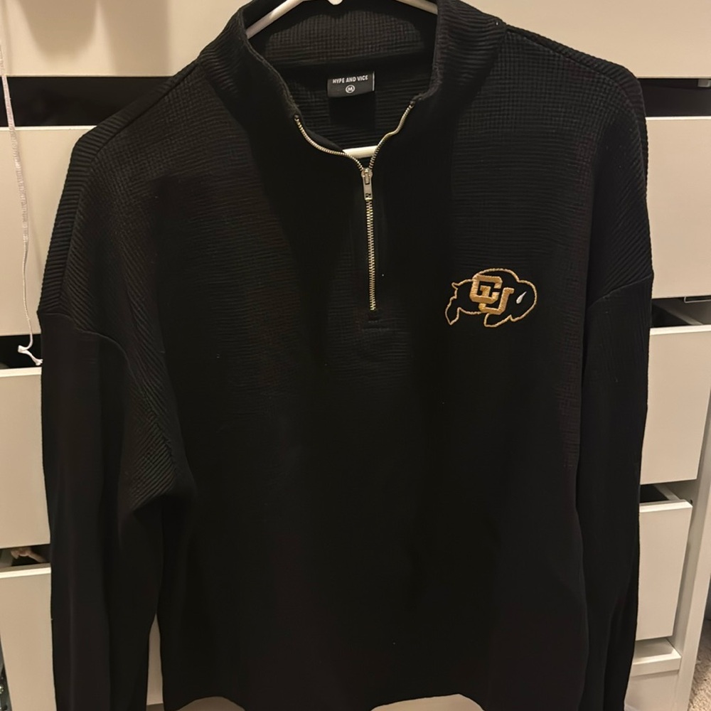 CU Buffs Waffle Sweatshirt
